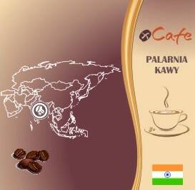 Kawa świeżo palona Arabica 500g • Indie Monsooned Malabar AA • Ziarnista