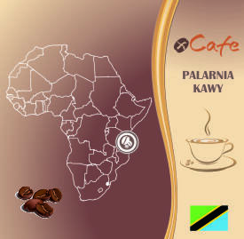 Kawa świeżo palona Arabica 1kg • Tanzania AA TOP Utengule Estate • Ziarnista