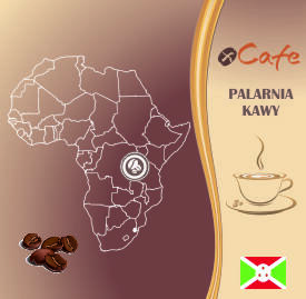 Kawa świeżo palona Arabica 1kg • Burundi Fully Washed handpicked Buthinda • Ziarnista