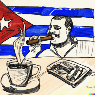 Kawa świeżo palona Arabica 1kg • Kuba Extra Turquino Special • Ziarnista